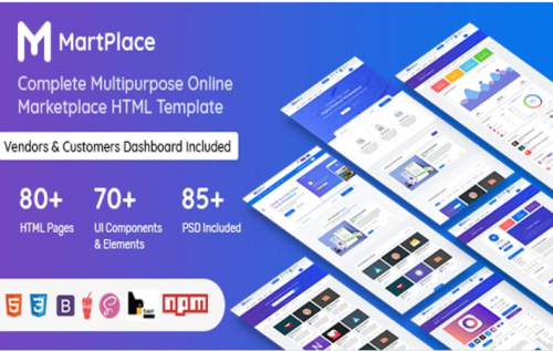 MartPlace - Complete Online Multipurpose Marketplace HTML Template