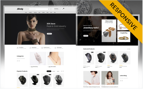 Novelty - Jewelry Store OpenCart Template