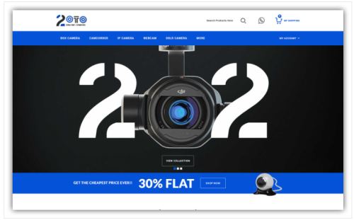 20TO - Camera Store OpenCart Template