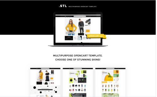 .STL - Women's Clothing Shop Responsive OpenCart Template