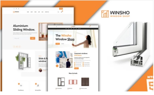 Winsho - Window Shop HTML5 Template