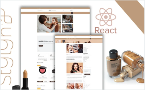 Stylyn - Beauty and Cosmetic Shop React Template