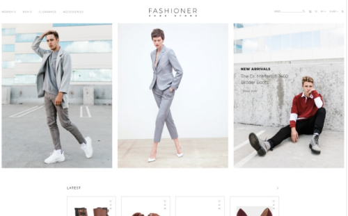 Fashioner - shoes store OpenCart Template
