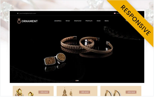 Onmart - Jewelery Store OpenCart Template