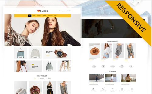 Lucca - Fashion Store OpenCart Template