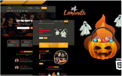 Lumanita Halloween Events HTML5 Website Template