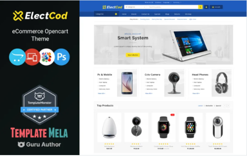 Electcod - Multipurpose Store OpenCart Template