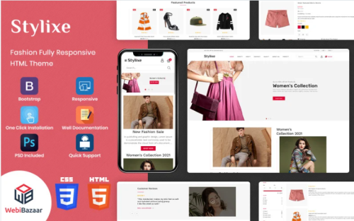 Stylixe - Multipurpose Premium HTML5 Website Template