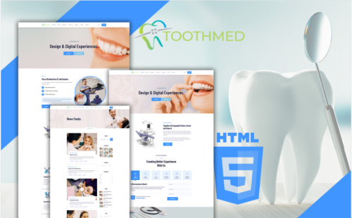 Toothmed - Dentist Clinic HTML Template