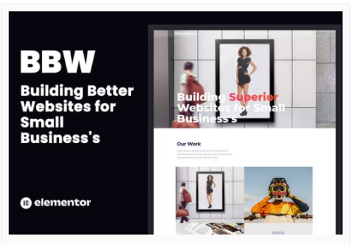 BBW | Building Better Websites for Small Business's Elementor Template Kit