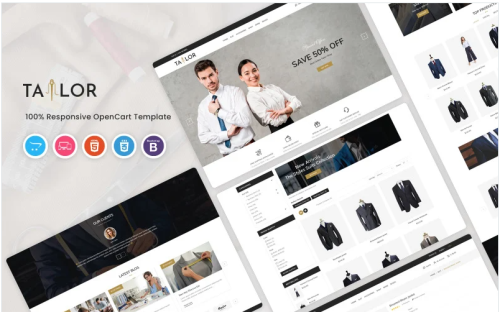 Tailor - Fashion OpenCart Template