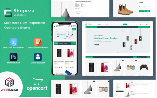 Shopeza - ELectronic OpenCart Template