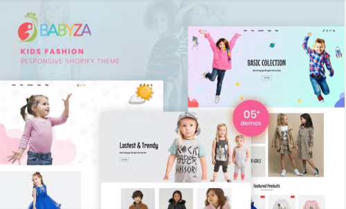 Babyza Kids Fashion Responsive Shopify Theme