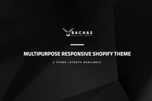 Bachas Sectioned Multipurpose Shopify Theme