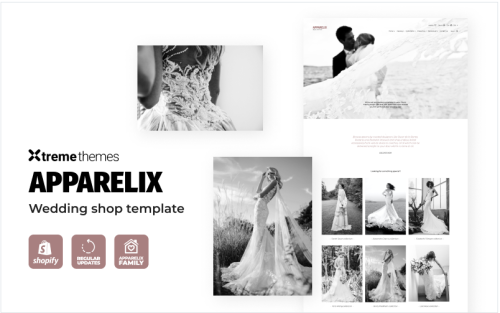 Apparelix - Wedding Fashion Shop Shopify Theme