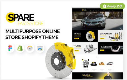 Auto Parts Shopify Theme, Automotive