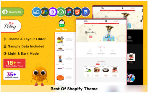 Pettoy - Pet Animal Care Shopify 2.0 Store