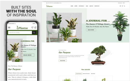 Plantza - The Plant & Organic Foods Premium Shopify Theme
