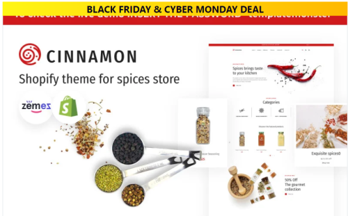 Cinnamon - Shopify Theme for Spices and Herbs