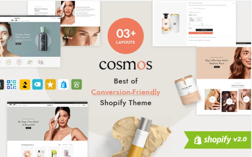 Cosmos Multipurpose Shopify 2.0 Theme for Cosmetics Store