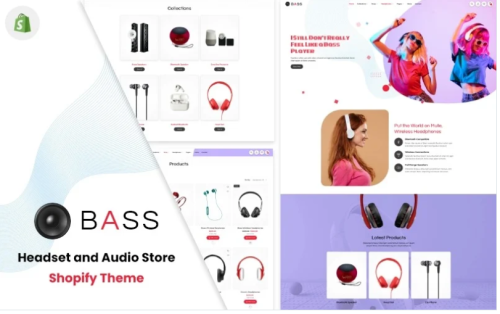 BASS - Headset and Audio Store Shopify Theme