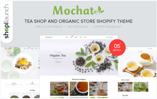 Mochato - Tea Shop And Organic Store Responsive Shopify Theme