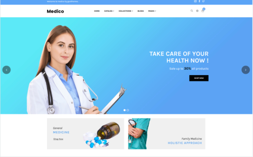 Gts Medico - Medical Shopify Theme