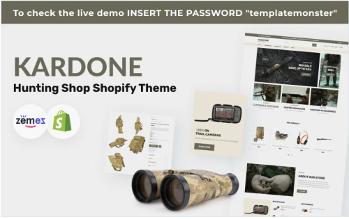 Kardone Hunting and Outdoor Shopify Theme