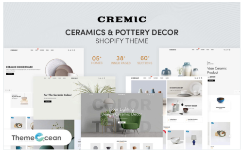Cremic - Ceramics & Pottery Decor Responsive Shopify Theme