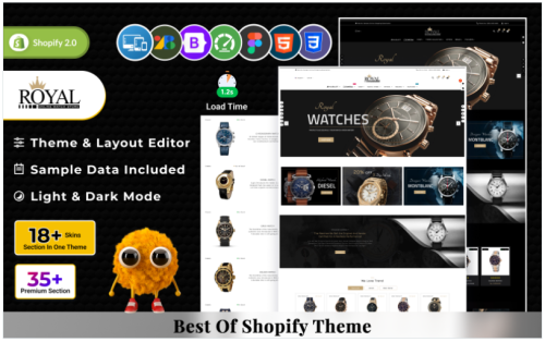 Royal Mega Watch–Jewelry Multipurpose Super Shopify 2.0 Store