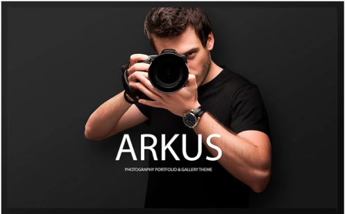 Arkus - Photography Portfolio & Gallery WordPress Theme