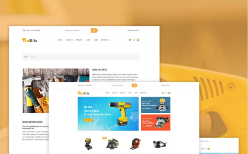 Toolkits - Tools, Equipment Store Shopify Theme