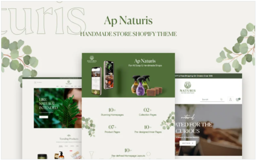 TM Naturis - Handmade Store Shopify Theme