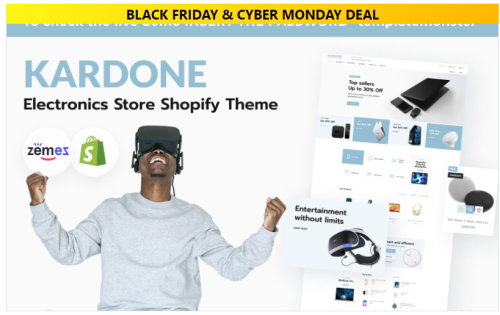 Kardone Electronics Store Shopify Theme