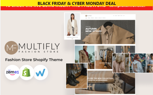 Multifly - Modern Fashion Store Template Shopify Theme