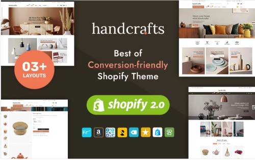 Handcrafts - Home Décor and Interior Furniture Shopify 2.0 Responsive Theme