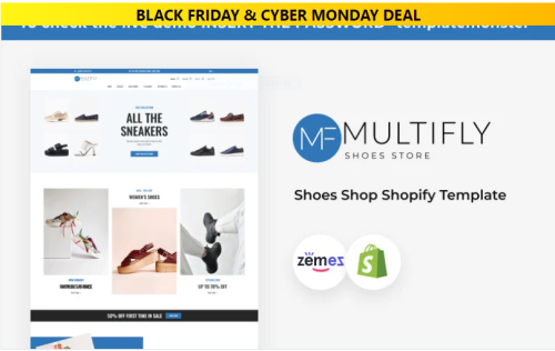 Multifly Theme Brand Shoes Shopify Template