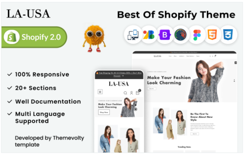 LAUSA - Fashion Shopify Theme