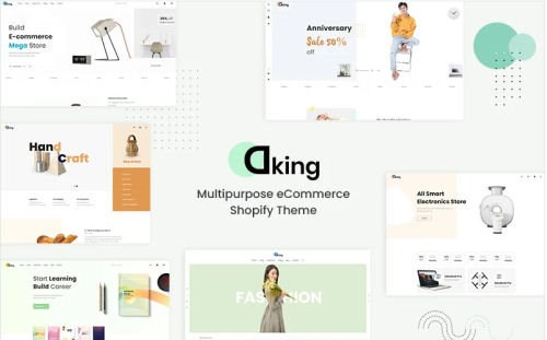 Dking- Multipurpose eCommerce Shopify Theme