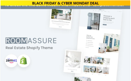 RoomAssure - Shopify for Real Estate Company Theme