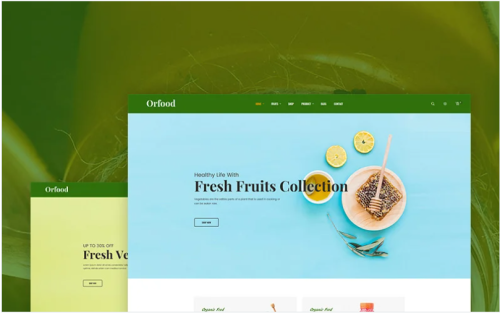 Orfood - Organic Food Shopify Theme