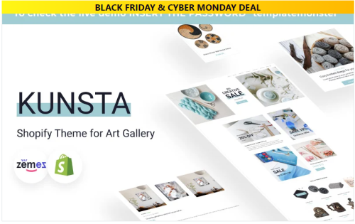 Kunsta - Shopify Theme for Art Gallery