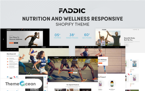Faddic - Nutrition And Wellness Responsive Shopify Theme