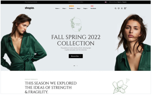 Shopio Fashion- Multipurpose Sections Shopify Theme
