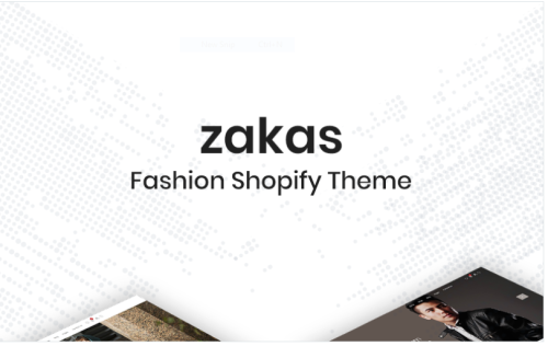 Zakas - Fashion Shopify Theme
