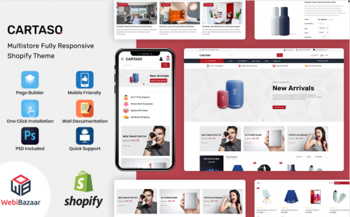 Cartaso - Electronics Multipurpose Shopify Template