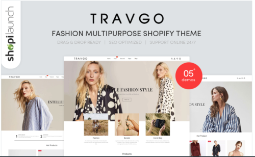 Travgo - Fashion Multipurpose Shopify Theme