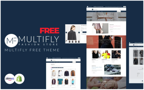 Multifly - Free Fashion Shopify Theme