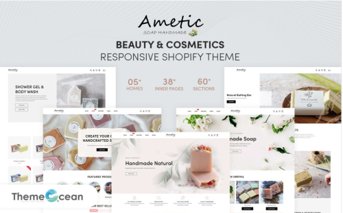 Ametic - Beauty & Cosmetics Responsive Shopify Theme