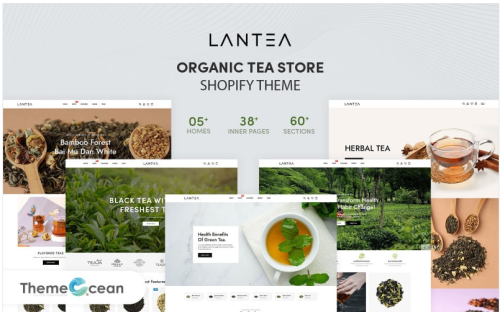 Lantea - Organic Tea Store Shopify Theme